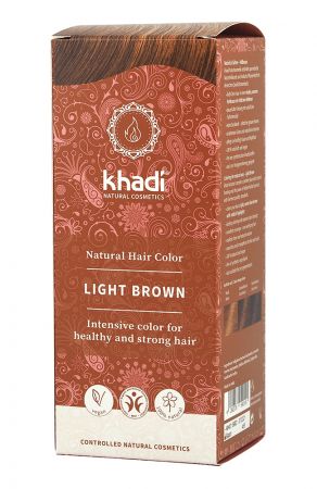 Khadi Билкова боя за коса – светло кафява
