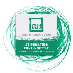 Yoghurt, Peppermint and Nettle Shampoo Bar - Normal and Oily Hair