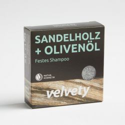 Solid Shampoo Sandalwood and Olive Oil - Velvety