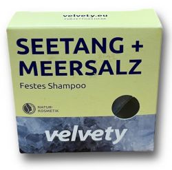 Solid Shampoo Algae and Sea salt - Velvety