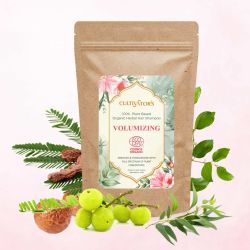 Organic Herbal Hair Shampoo Powder - Volumizing, 250g