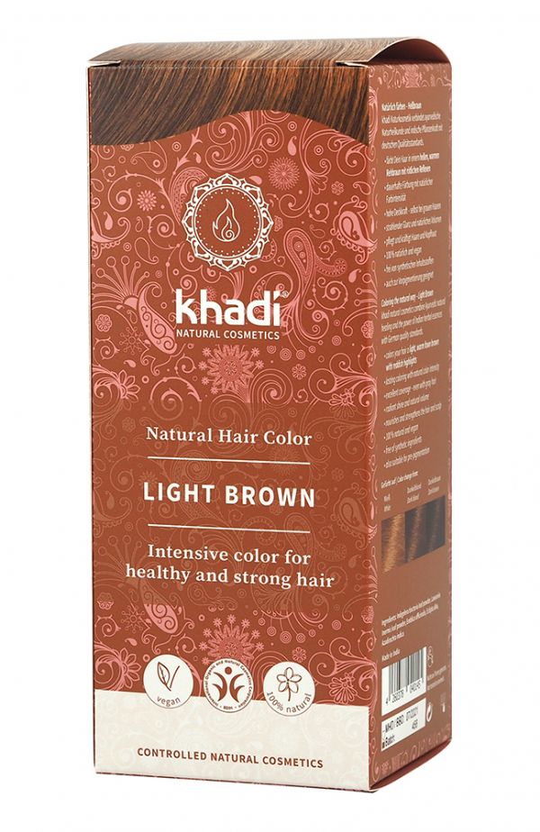Khadi Herbal Hair Colour - Light Brown