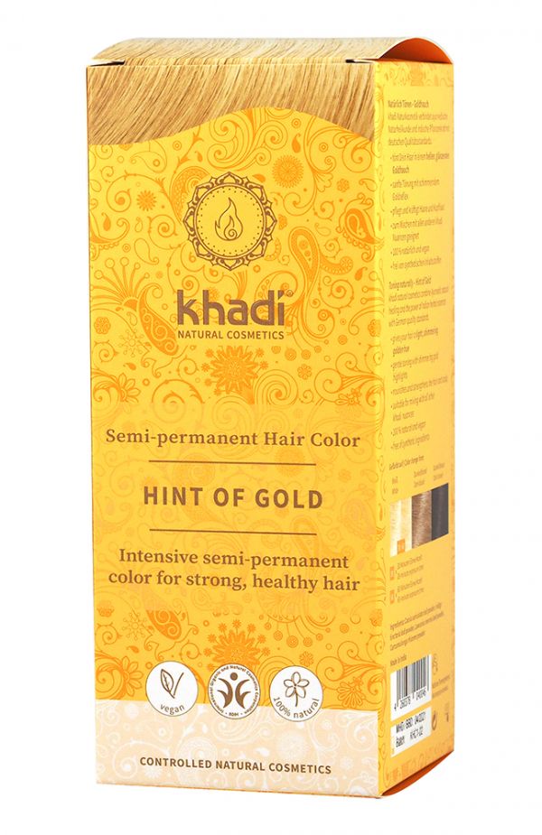 Khadi Билкова боя за коса – златно русо