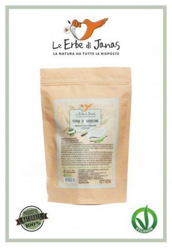 Деликатна зелена глина - 50г Le Erbe di Janas