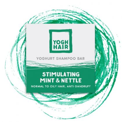 Yoghurt, Peppermint and Nettle Shampoo Bar - Normal and Oily Hair