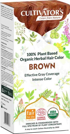 Organic Hair Color - Brown - Cultivator's