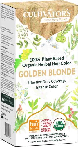 Organic Hair Color - Golden Blonde - Cultivator's