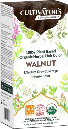 Organic Hair Color- Walnut - Cultivator's