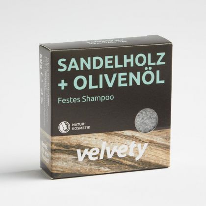 Solid Shampoo Sandalwood and Olive Oil - Velvety