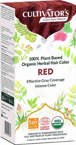 Organic Hair Color - Red - Cultivator's