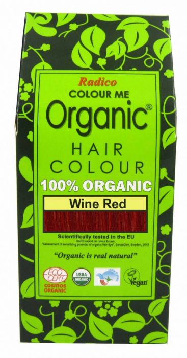 Natural Hair Dye - Wine Red - Radico
