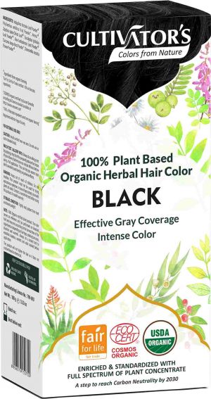 Organic Hair Dye - Black - Cultivator's