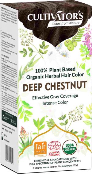Organic Hair Dye - Deep Chestnut- Cultivator's