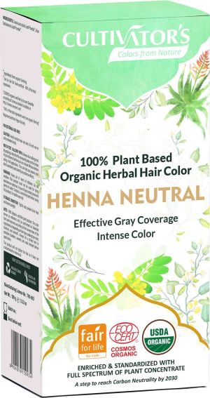Organic Hair Color - Neutral Henna - Cultivator's