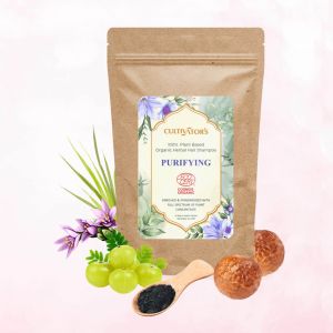 Organic Herbal Hair Shampoo Powder - Purifying, 250g