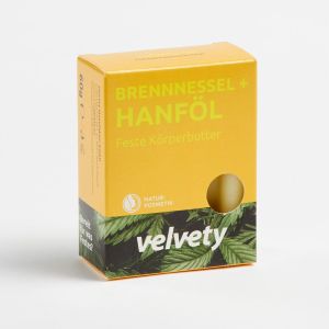 Solid Body Butter - Nettle and Hemp Oil - Velvety